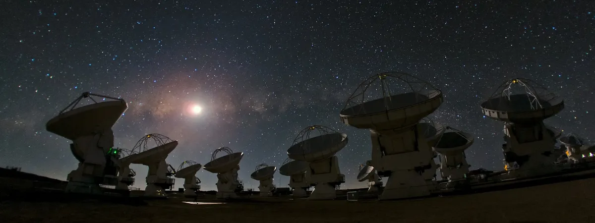 The First ALMA SETI Survey Looked Where Nobody Had Listened, and Found a Bigger Search Than Anyone Knew